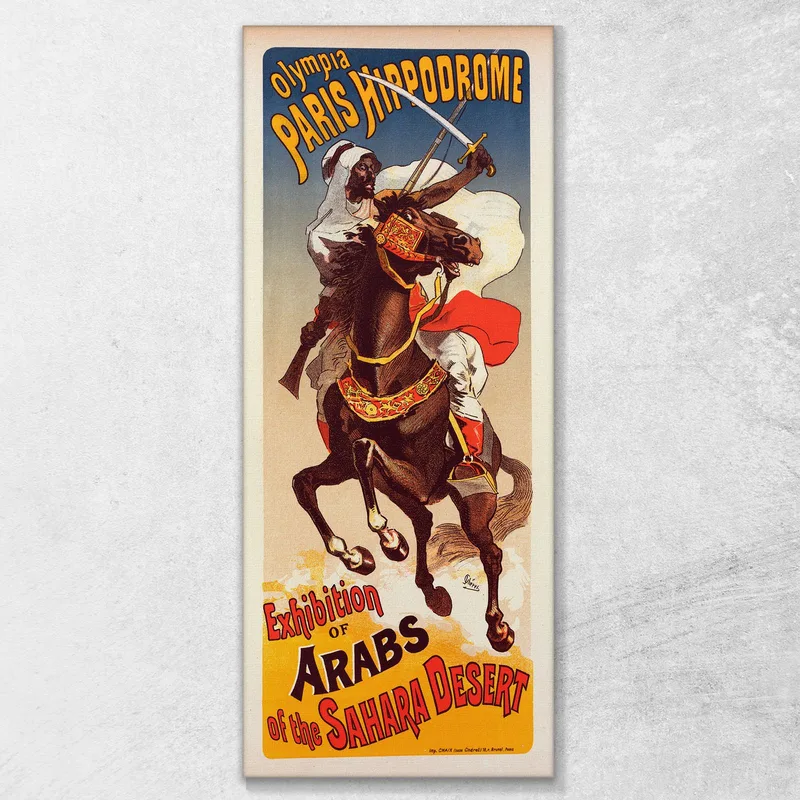 Ausstellung Von Arabern Aus Der Sahara Jules Chéret