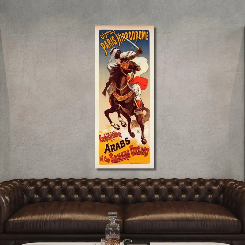 Ausstellung Von Arabern Aus Der Sahara Jules Chéret