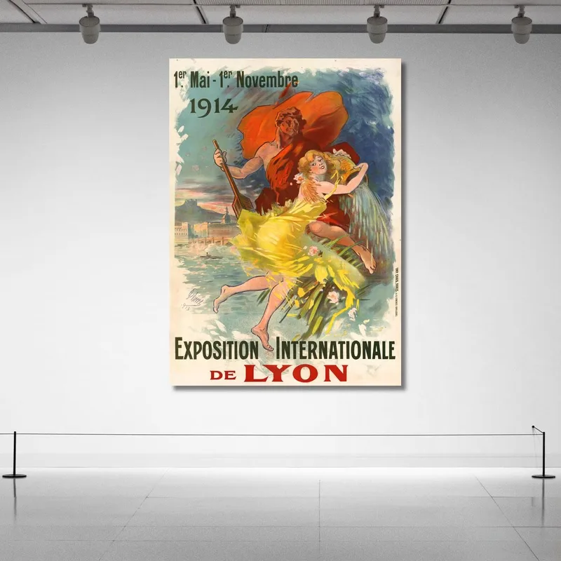 Exposition Internationale De Lyon Jules Chéret