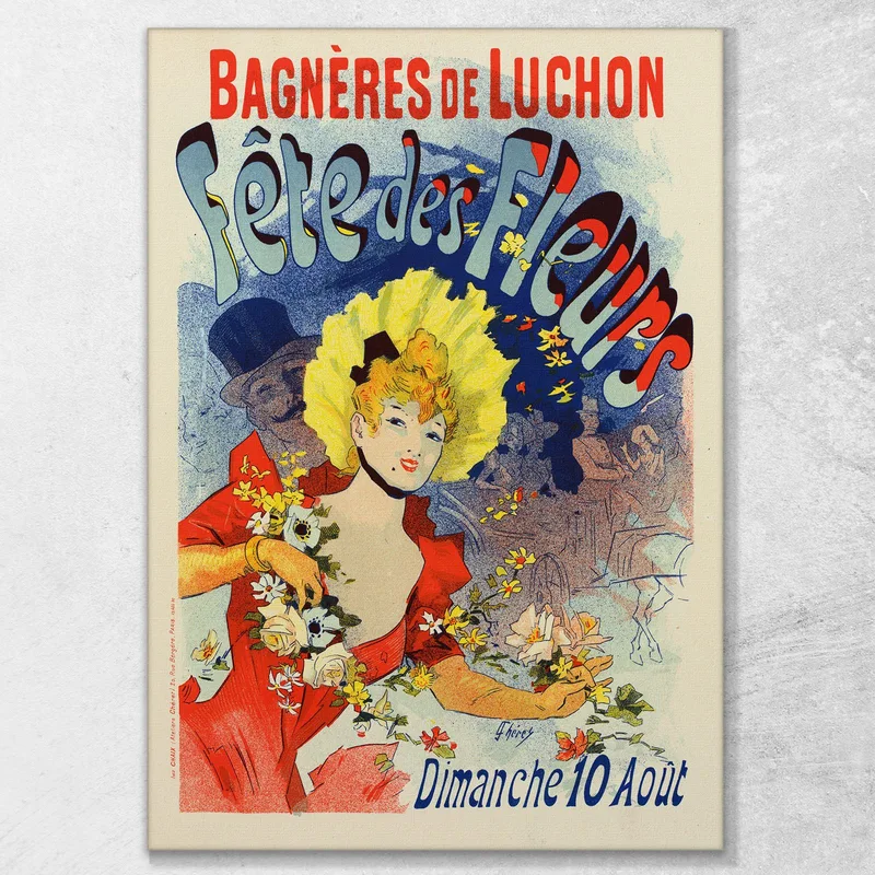 Blumenfest Von Bagnères-De-Luchon Jules Chéret
