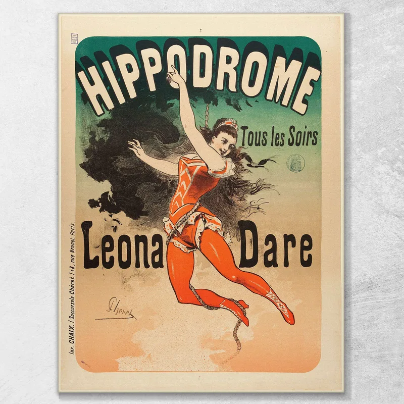 Léona Dare Jules Chéret