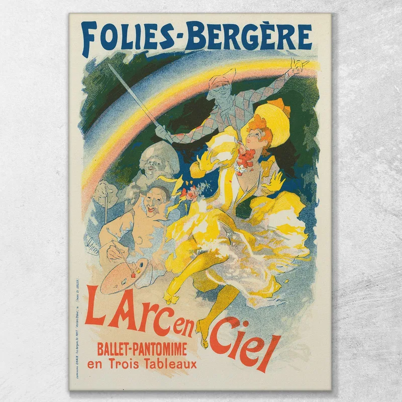 Der Regenbogen Jules Chéret