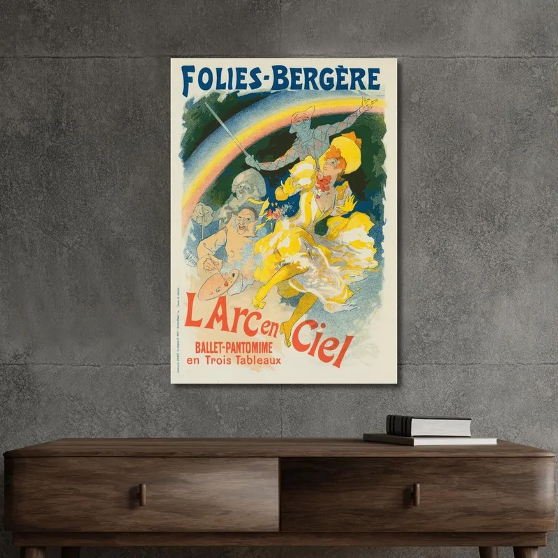 Der Regenbogen Jules Chéret