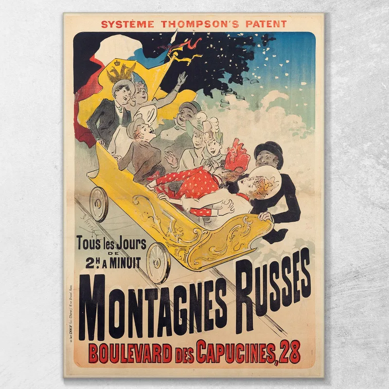 Russische Berge Jules Chéret