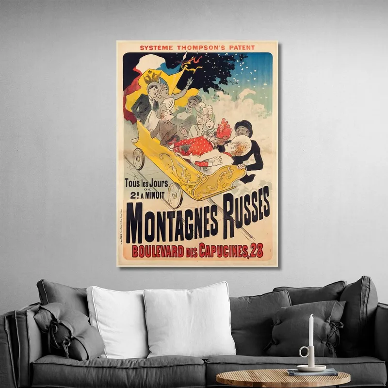 Russische Berge Jules Chéret