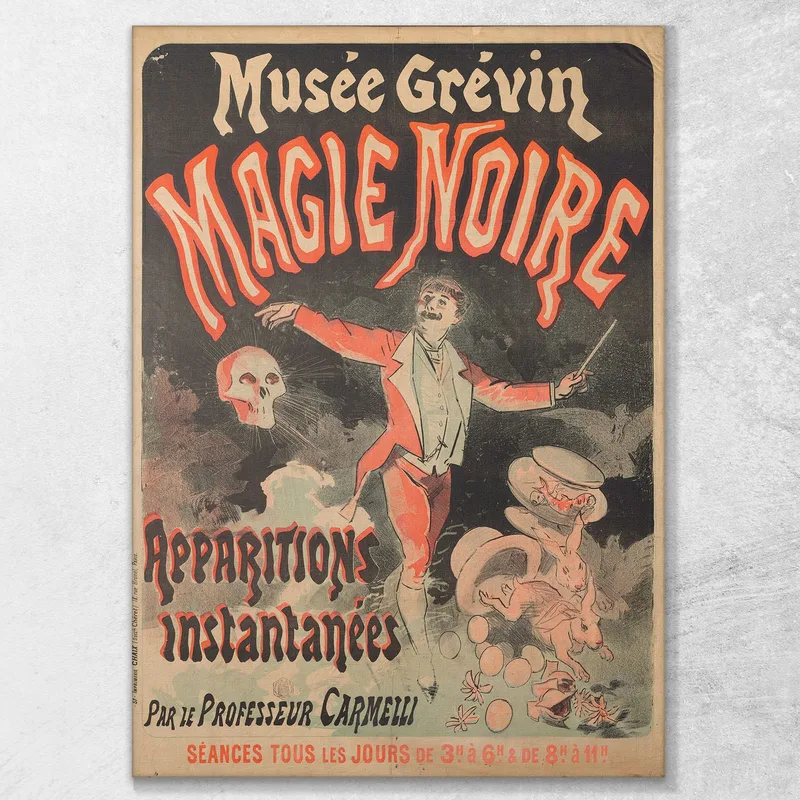 Grévin Black Magic Museum Jules Chéret