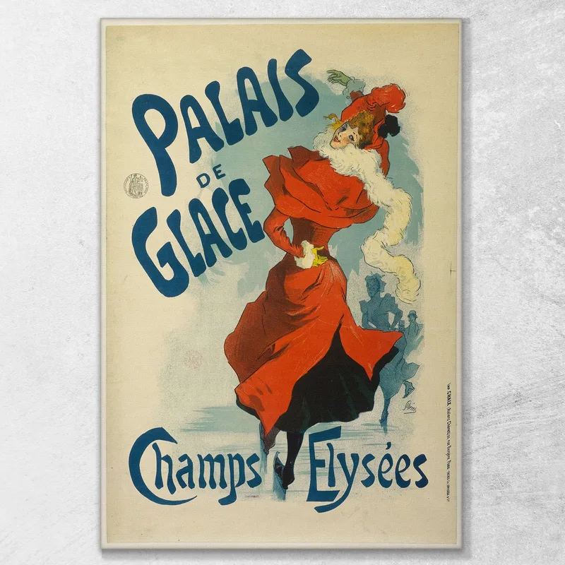 Eispalast Champs Elysées Jules Chéret