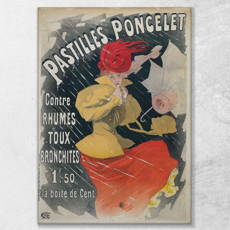 Compresse Di Poncelet Jules Chéret