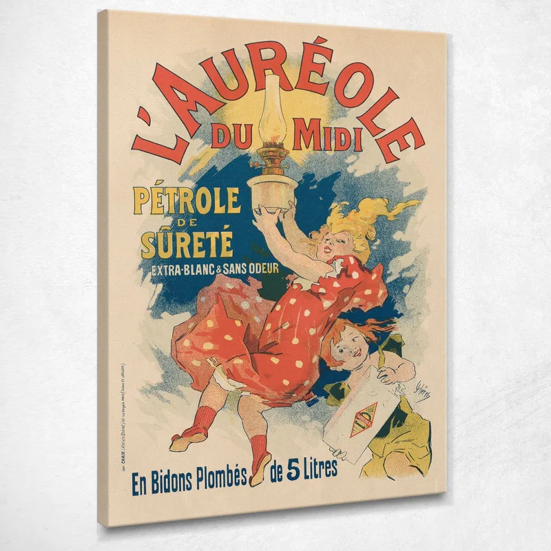 L'Aura Di Mezzogiorno Jules Chéret quadro stampa su tela
