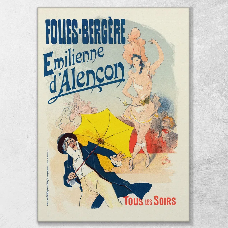 Emilienne D'Alençon Jules Chéret