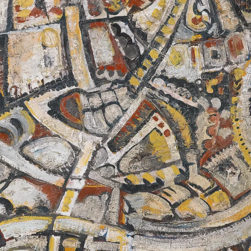 Futurist Composition Jules Schmalzigaug