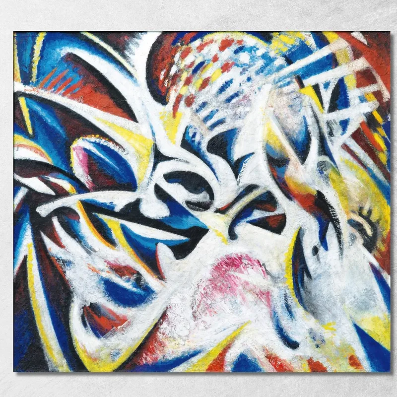 Ohne Titel Jules Schmalzigaug drucken auf leinwand