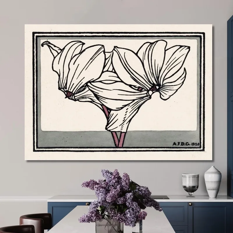 Cyclamens 2 Julie de Graag