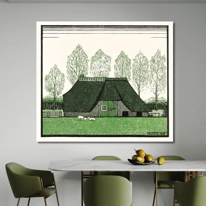 Bauernhaus Mit Reetdach Julie de Graag