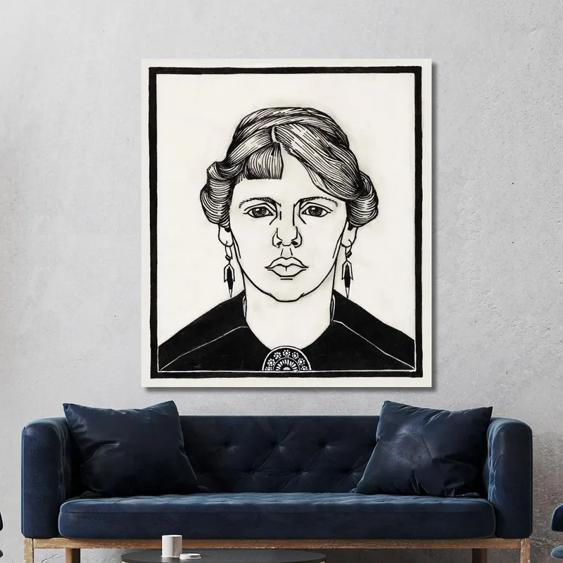 Porträt Einer Frau Julie de Graag