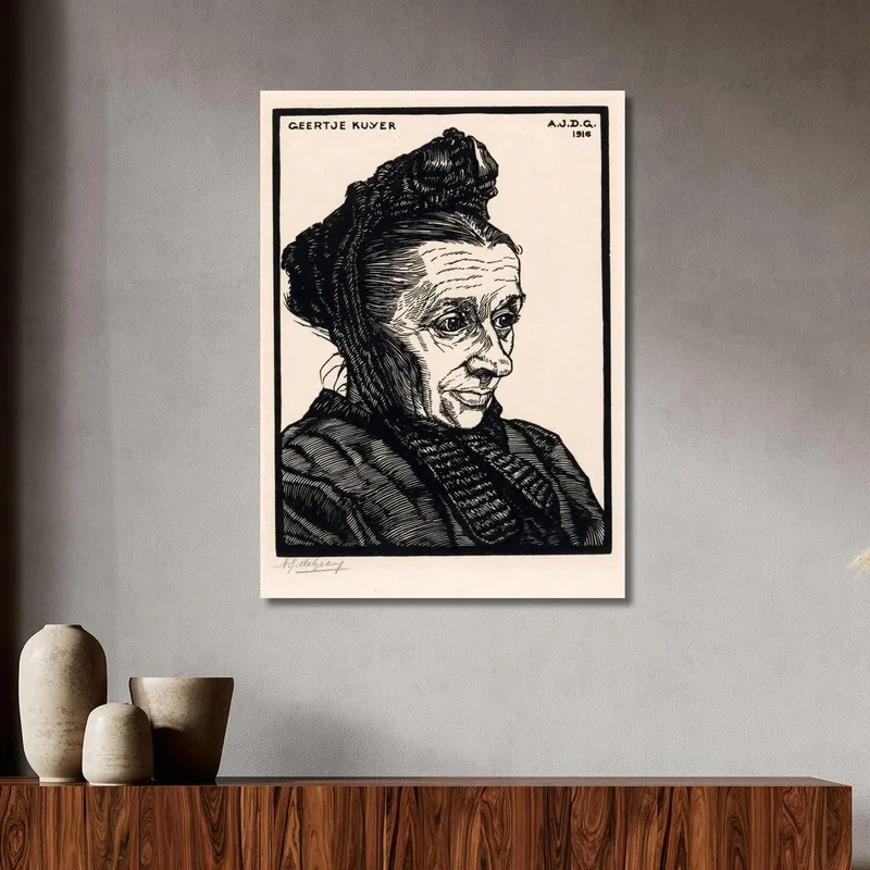 Portrait Of Geertje Kuijer Julie de Graag