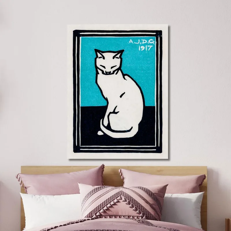 Sitzende Katze 2 Julie de Graag