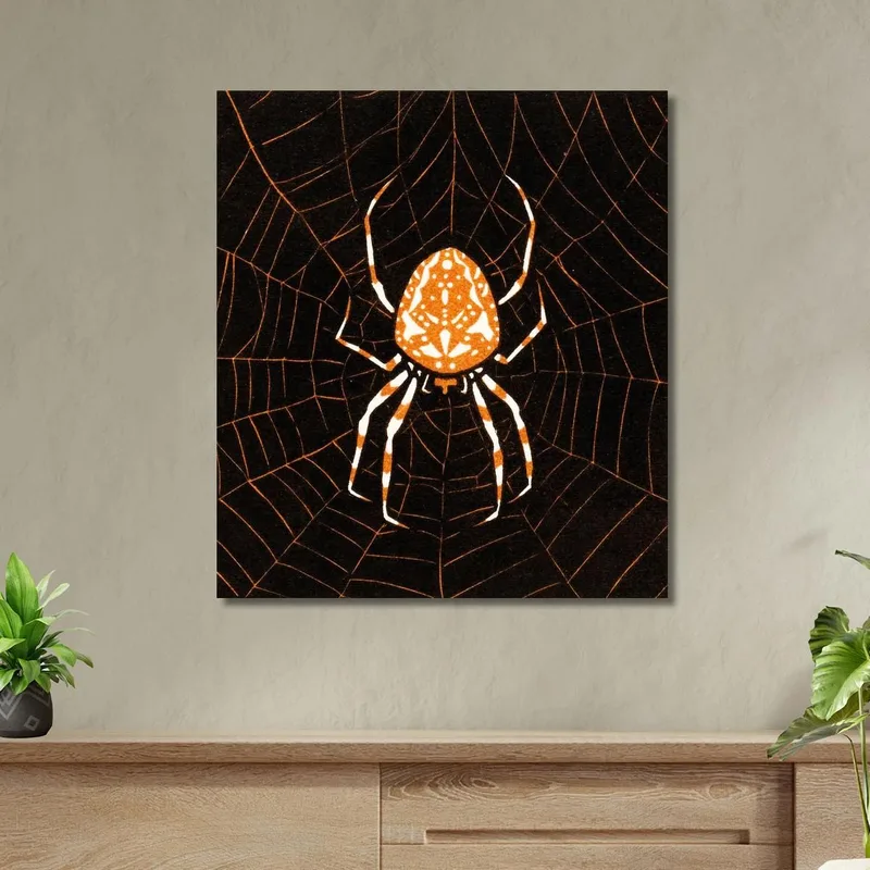 Spider In A Web Julie de Graag