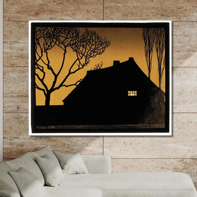 Winter Evening Julie de Graag