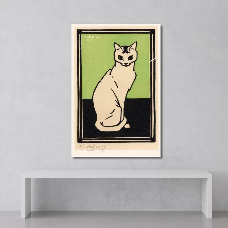 Sitting Cat 2 Julie de Graag