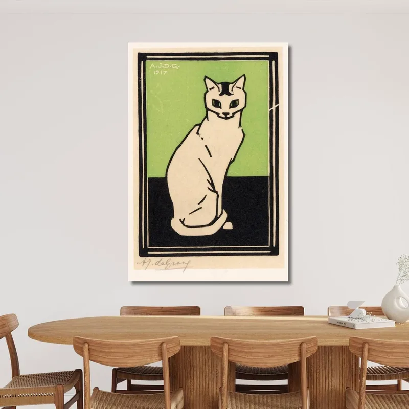 Sitting Cat 2 Julie de Graag