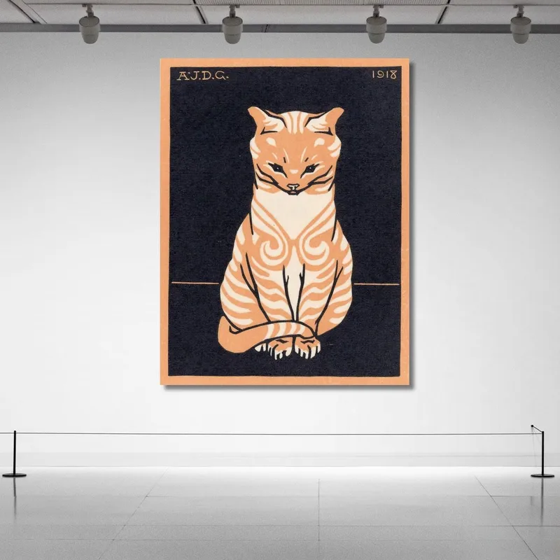 Sitting Cat Julie de Graag