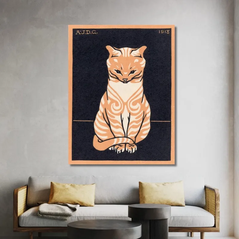 Sitting Cat Julie de Graag