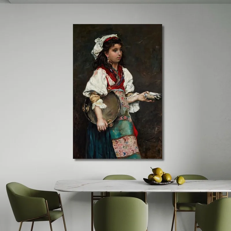 Gypsy Girl Si Intitola Anche Spanish Girl Julius Leblanc Stewart