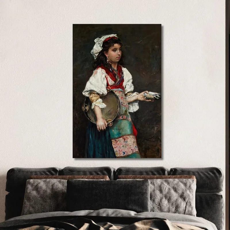 Gypsy Girl Si Intitola Anche Spanish Girl Julius Leblanc Stewart