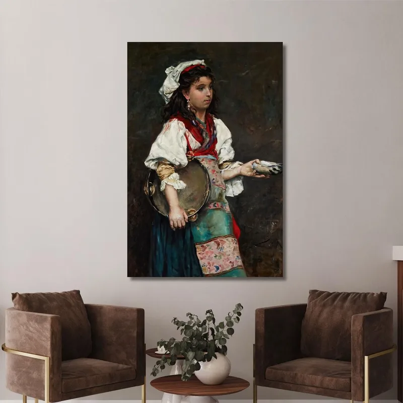 Gypsy Girl Si Intitola Anche Spanish Girl Julius Leblanc Stewart