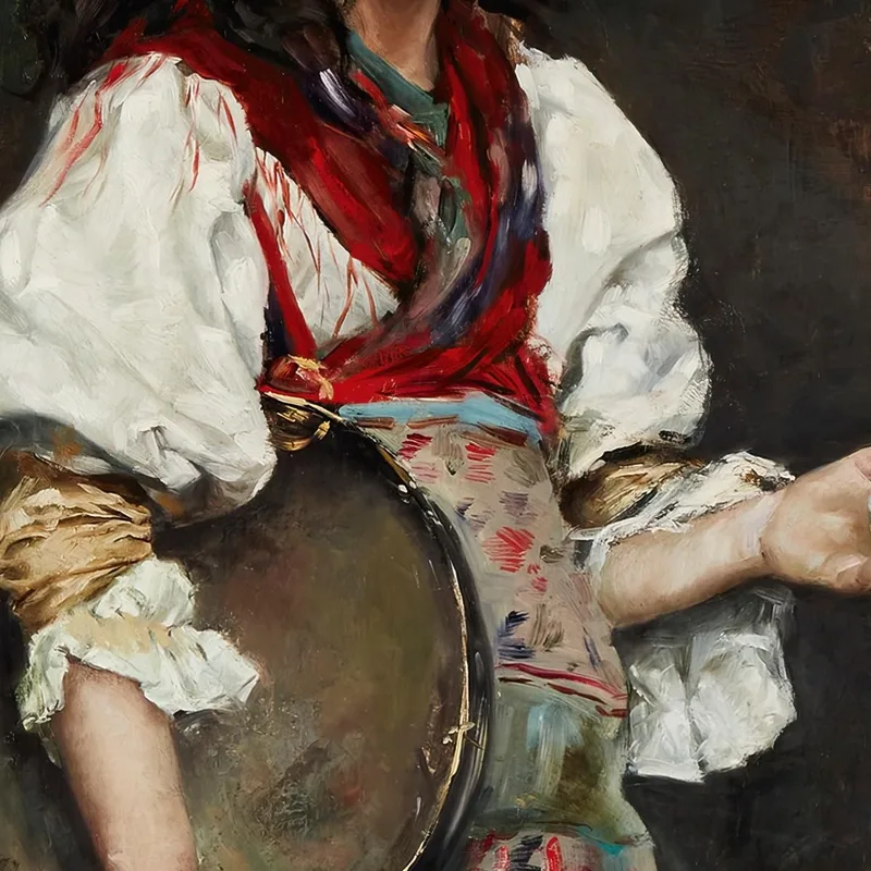 Gypsy Girl Si Intitola Anche Spanish Girl Julius Leblanc Stewart