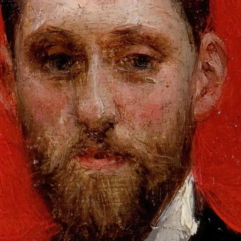 Porträt Des Malers Charles Theriat Julius Leblanc Stewart