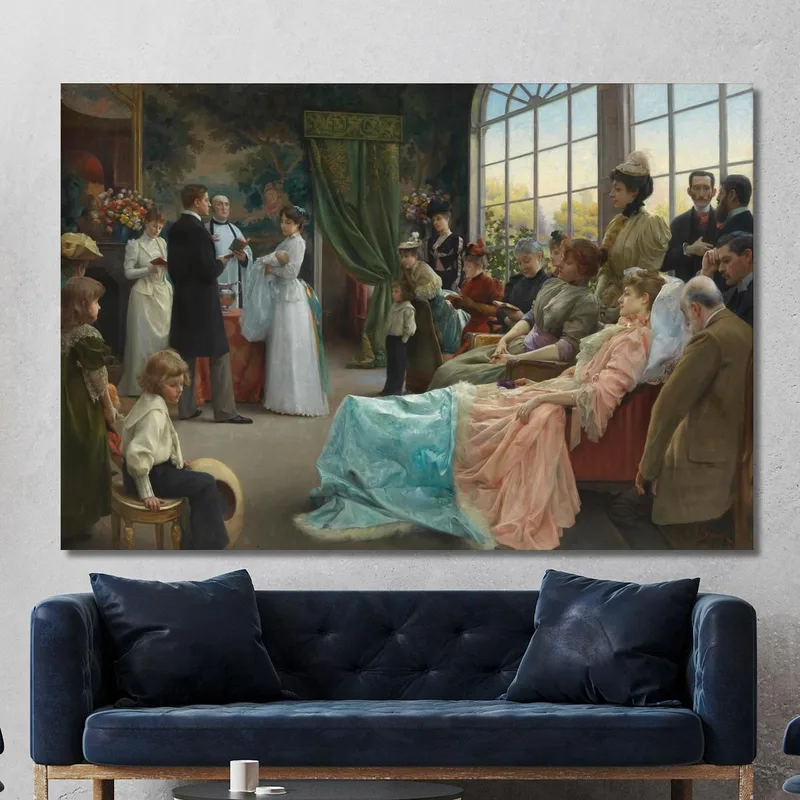 Die Taufe Julius Leblanc Stewart