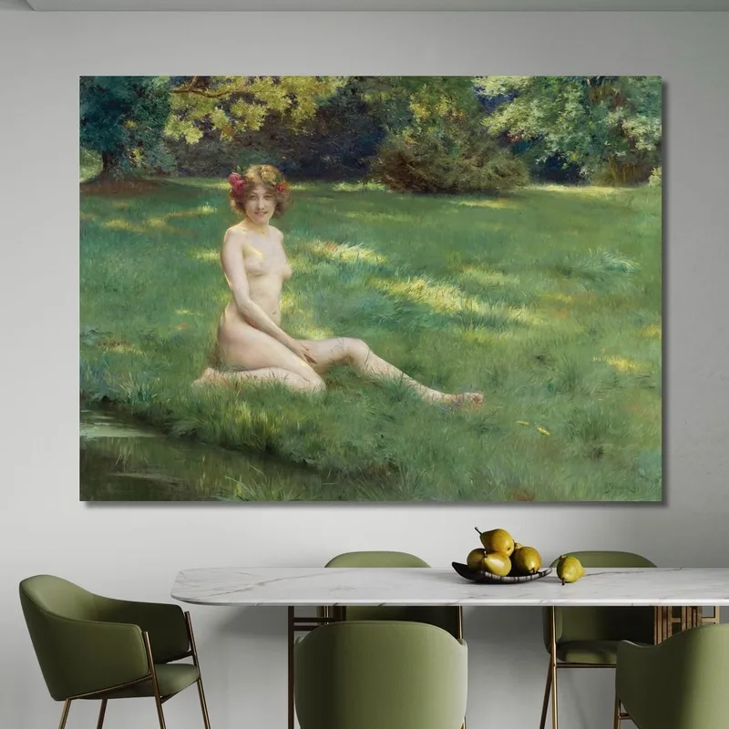 Un Desnudo En El Césped Julius Leblanc Stewart