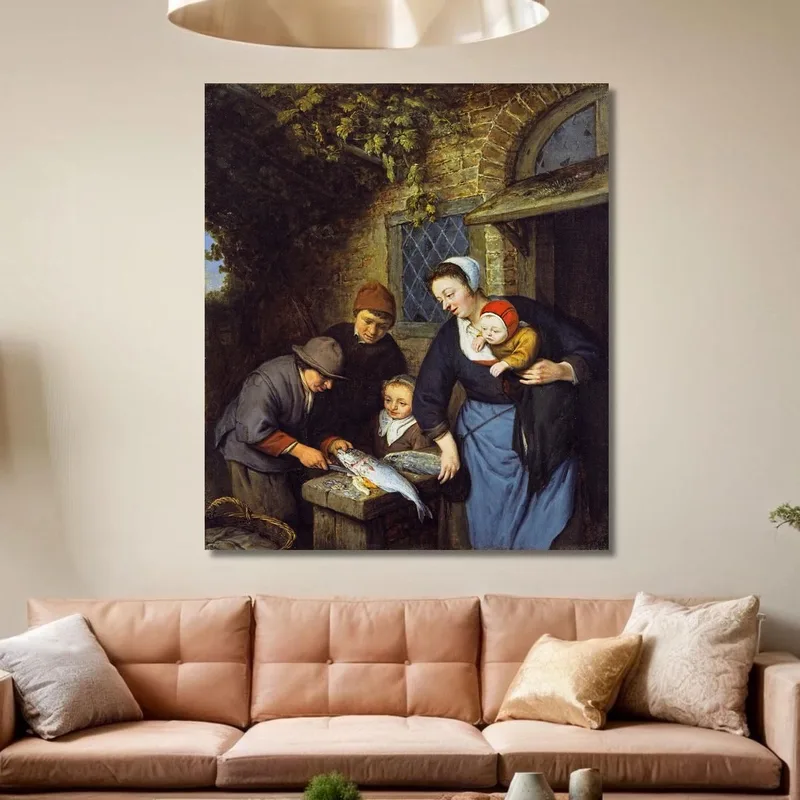 Acquisto Del Pesce Adriaen van Ostade