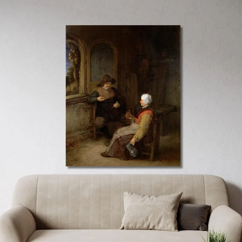 Interno Di Un Cottage Adriaen van Ostade