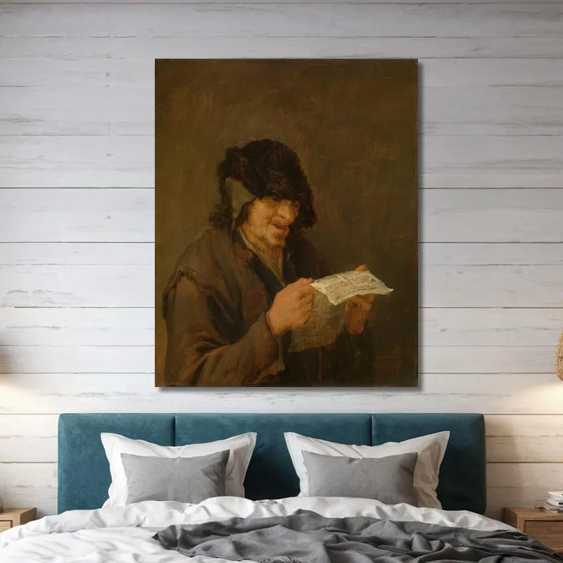 Uomo Che Canta Adriaen van Ostade