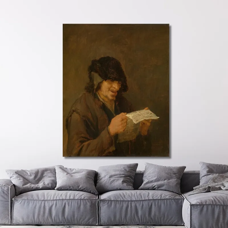 Uomo Che Canta Adriaen van Ostade