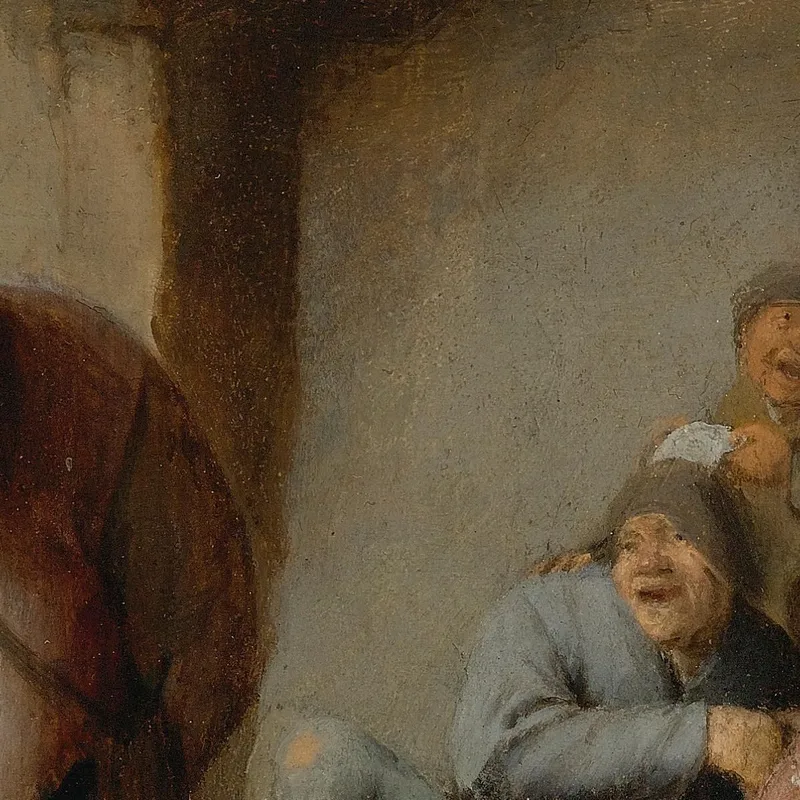 Contadini Nell'Interno Di Una Locanda Adriaen van Ostade
