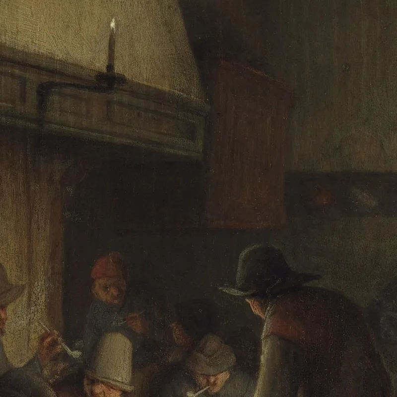 Scena Di Taverna 2 Adriaen van Ostade
