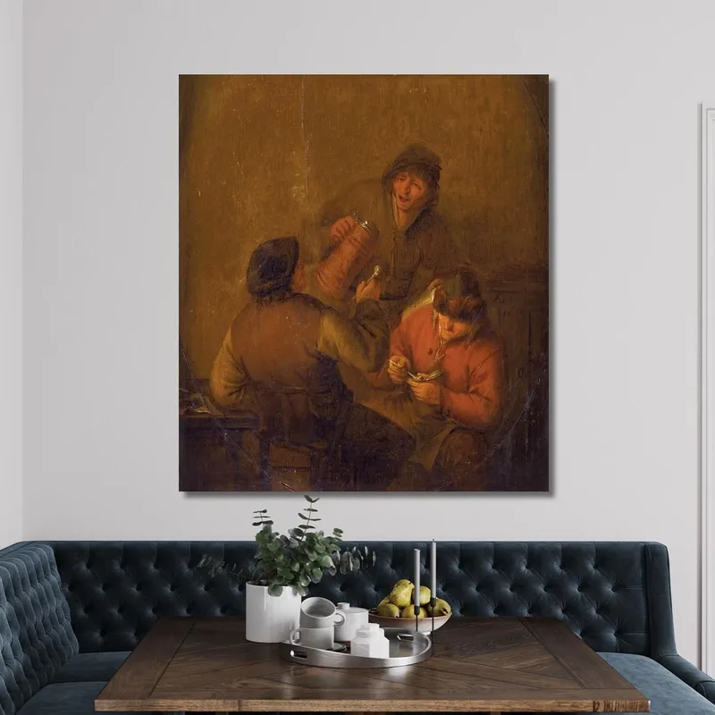 Scena Di Taverna 3 Adriaen van Ostade