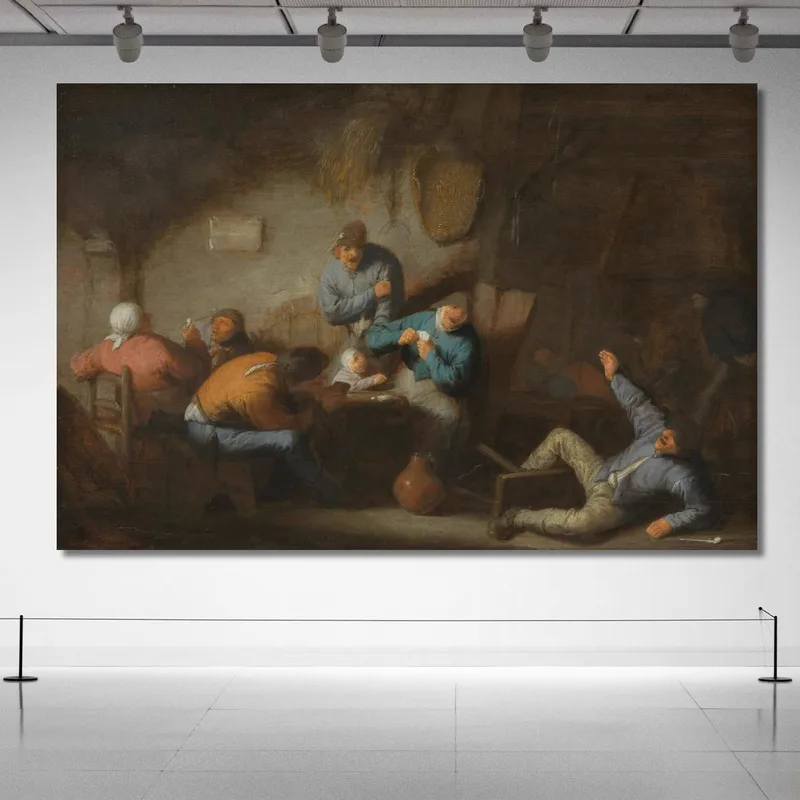 Escena De Taberna​ Adriaen van Ostade
