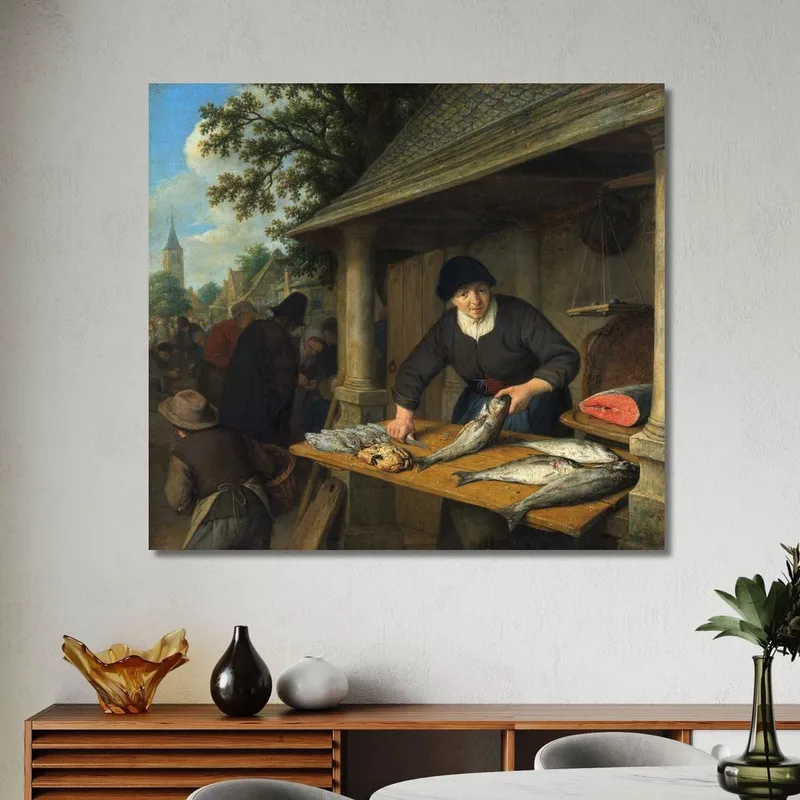 La Pescadera​ Adriaen van Ostade