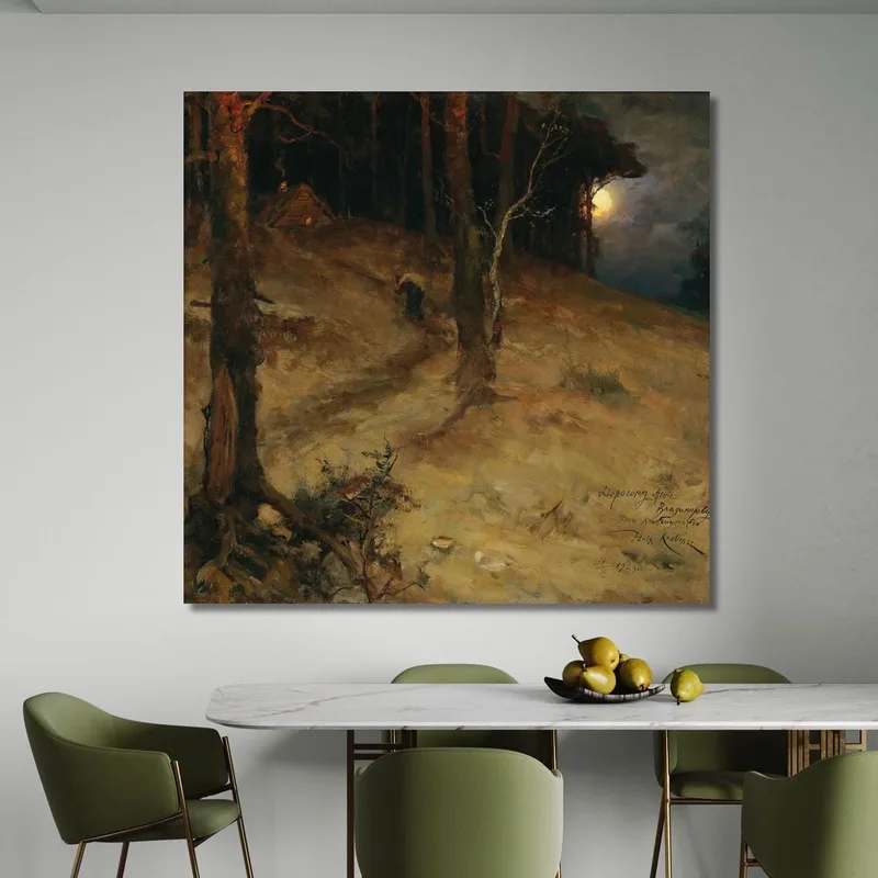 Una Noche De Luna En El Bosque Julius Sergius Klever