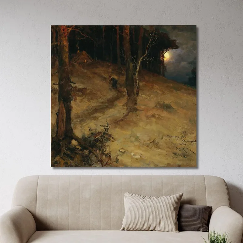Una Noche De Luna En El Bosque Julius Sergius Klever