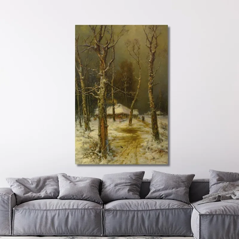 Inverno In Russia Julius Sergius Klever