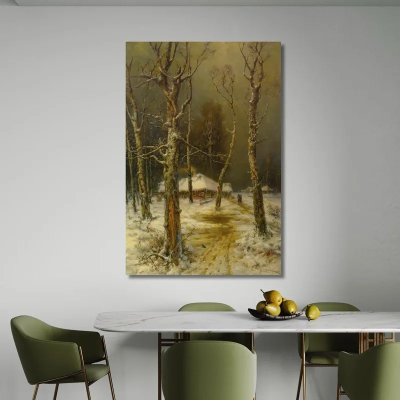 Inverno In Russia Julius Sergius Klever