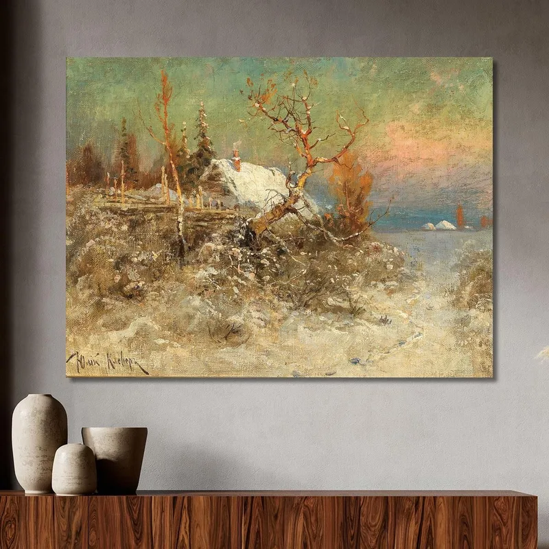 Inverno Sulla Costa Baltica Julius Sergius Klever