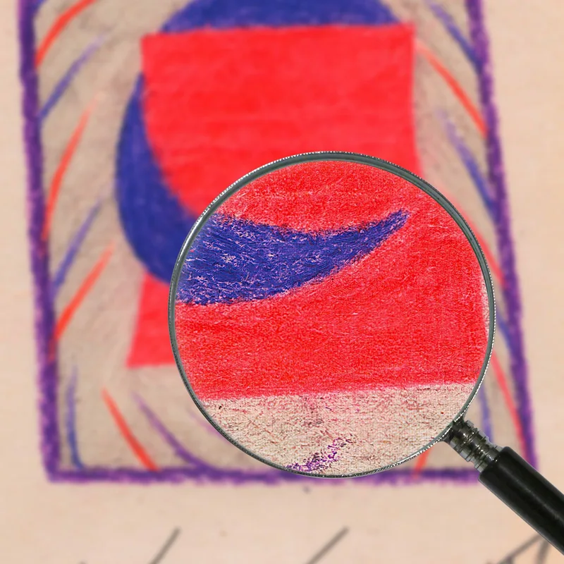 Composition En Rouge Et Violet Karl Wiener