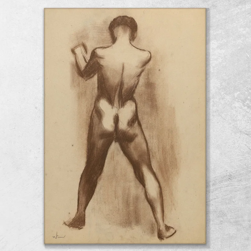 Nu Masculin Debout Karl Wiener